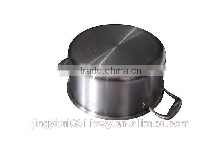 non-stick stockpot with round glass lid