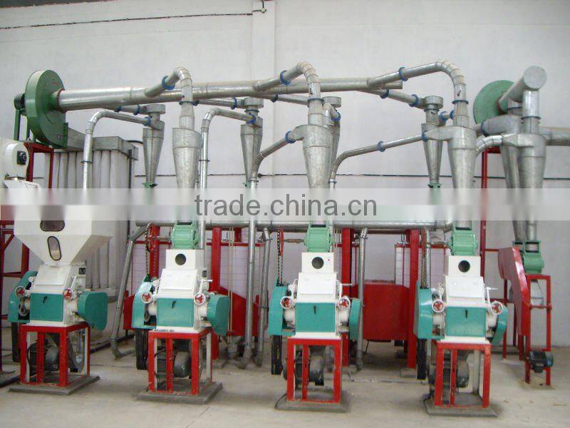 High quality small corn flour machine/corn flour milling machine for sale