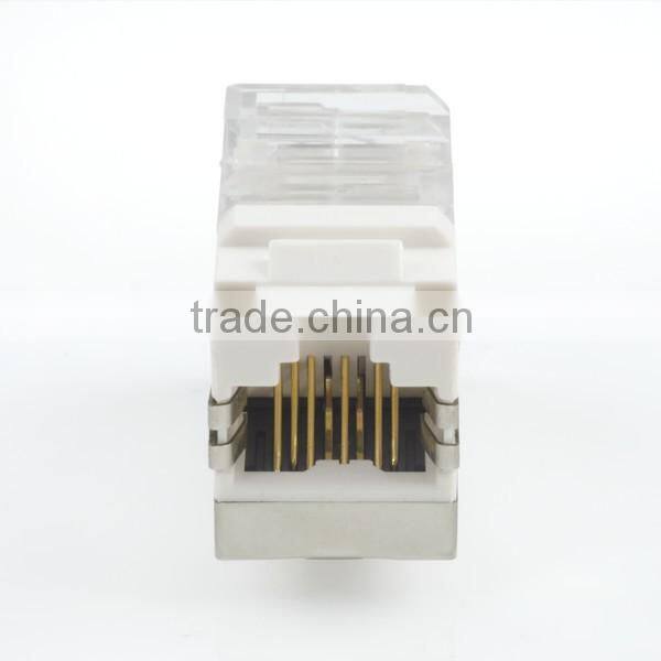 Cat6 UL 90Degree Toolless Half Shielded STP Modular Keystone Jack