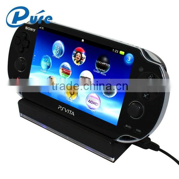 For Sony PS Vita for PS VITA Cradle Black Color Charging Stand Holder for Sony Playstation Vita