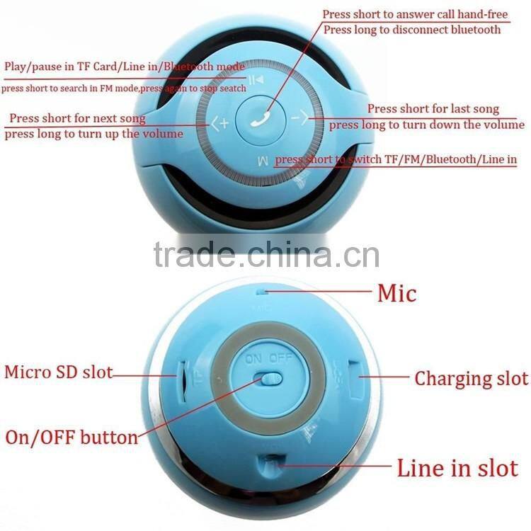 Outdoor wireless deep clear bass bluetooth speakers for car audio kit