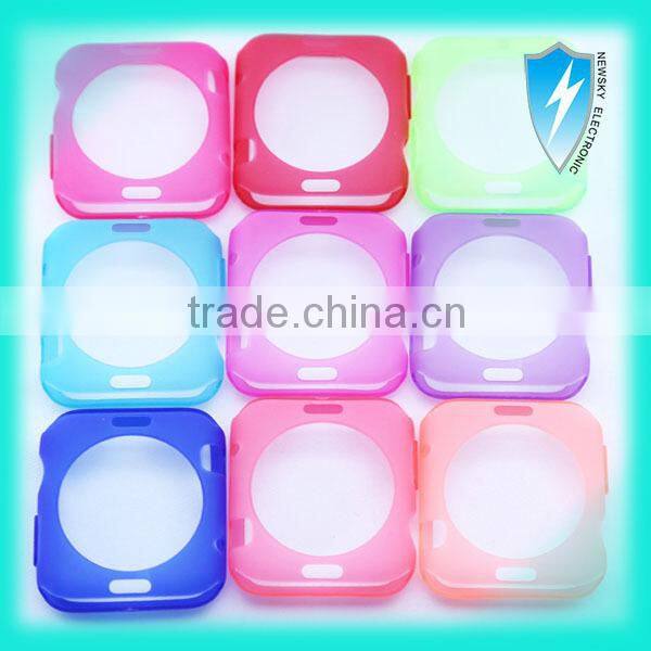 For Apple Watch Case, Crystal Clear TPU Case for Apple Watch 42mm