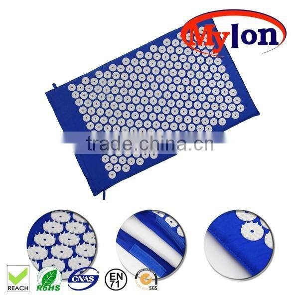 high quailty acupressure mat and pillow set combo relieve back pain