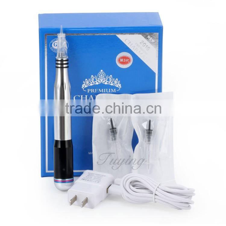 Portable permanent make up pen eyebrow tattoo machine