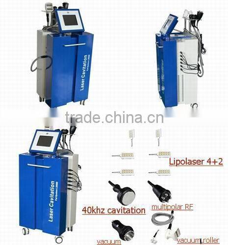cavitation rf vaccuum cellulite removal machine for beauty salon