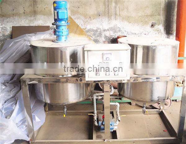 hot sale and stainless steel sunflower oil refining machine
