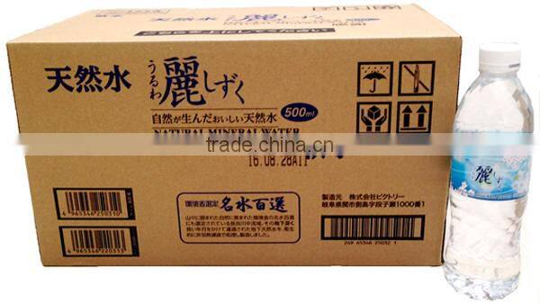 REI SHIZUKU Water 500ml*24 bottles Made in Japan water bottle