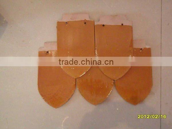 Wise choice for top quality and competitive price of building material glazed fish scale roof tiles