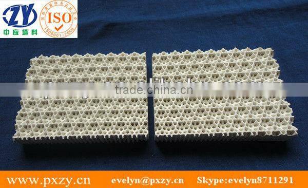 heater exchanger infrared honeycomb ceramic plate for gas boiler, grill and burner