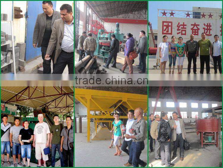 Building Material Making Machinery full automatic easy operate low cost brick making machine with 600tons mechanical pressure