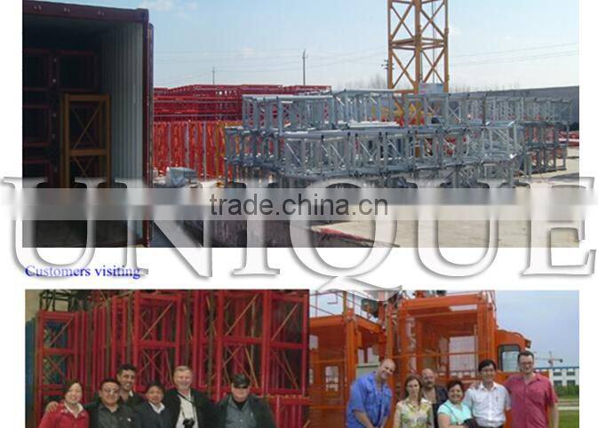 SC100/100 high speed construction passenger galvanized hoist CE proved