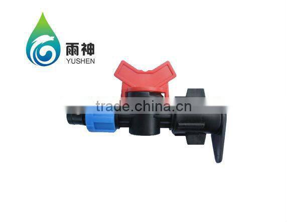 CE YUSHEN PE direct connector with valve alibaba express