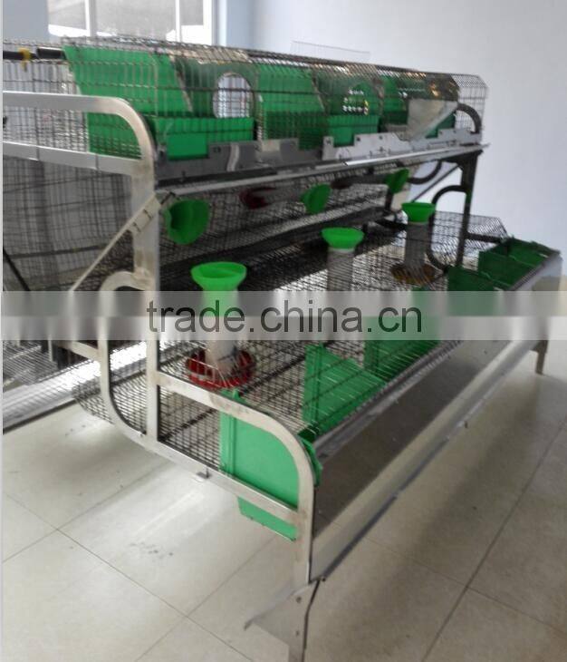 automatic feeding 304 stainless steel rabbit cage