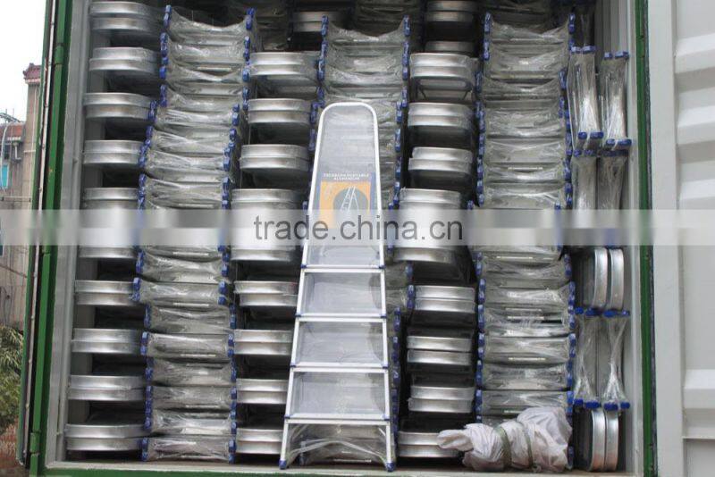 4-10 steps household ladder step ladder aluminum ladder EN131