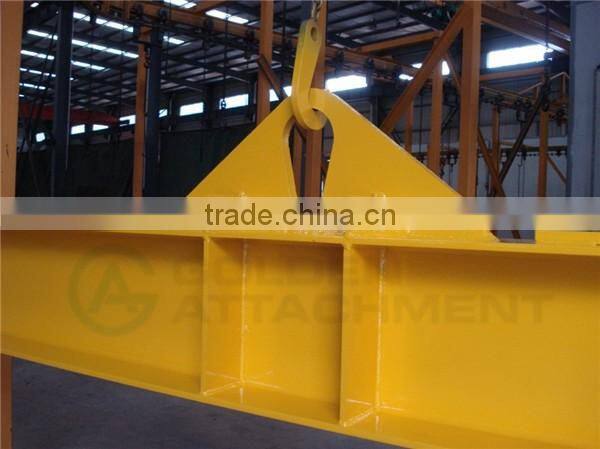 crane and overhead lifting attachment spreader beams