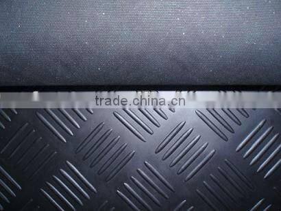 checker runner rubber flooring 3mm thickness anti slip five checker rubber mats