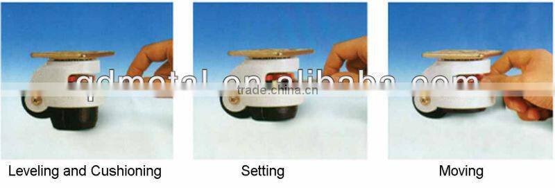 Leveler Casters and Adjustment Wheel plastic tray