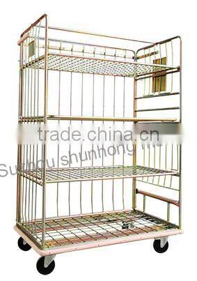 2016 new style supermarket roll plate cage