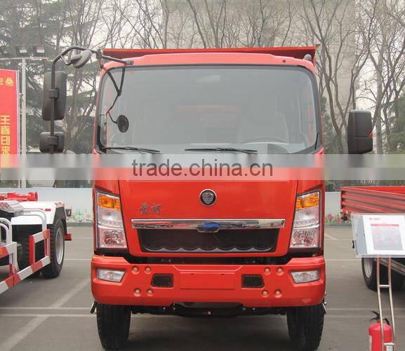 Marca china Sinotruk 115hp new condition self-discharging truck
