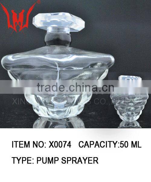 Cellular Clear Glass Bottle For Women's Favorite Fruits Fragance