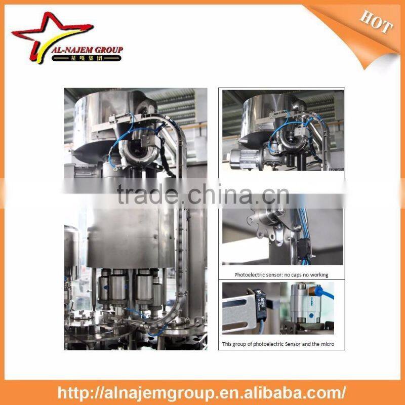 Automatic 3 in 1 Washing Filling Capping Machine Monoblock