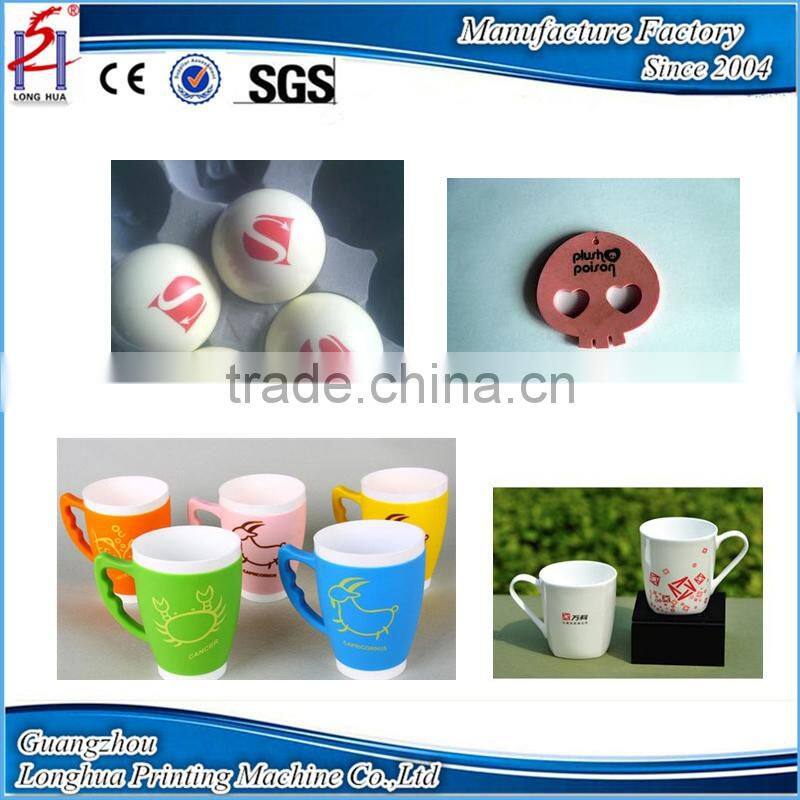 Single Color Semi Automatic Pneumatic Christmas Ball Pad Printing Machine For Christmas Gifts Such As Balls,Toys And Etc