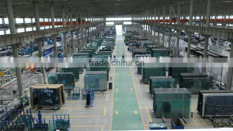 CE approved building grade laminated bullet proof glass