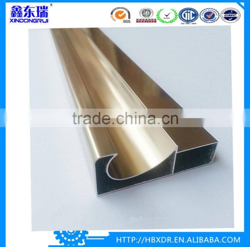 supply Yellow aluminium profile with best quality