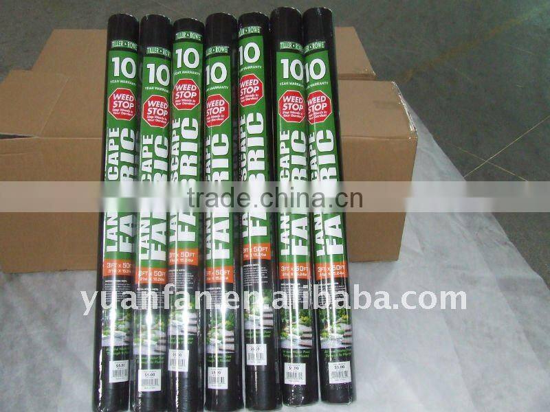 Agriculture using Non Woven weed mat fabric