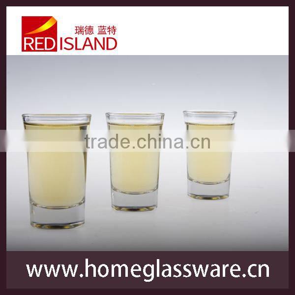2016 hotsale high quality 1oz 1.5oz shot glass whicky glass cup