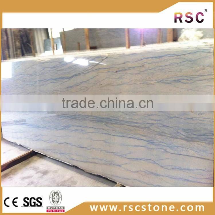 Azul-Macauba blue granite slab