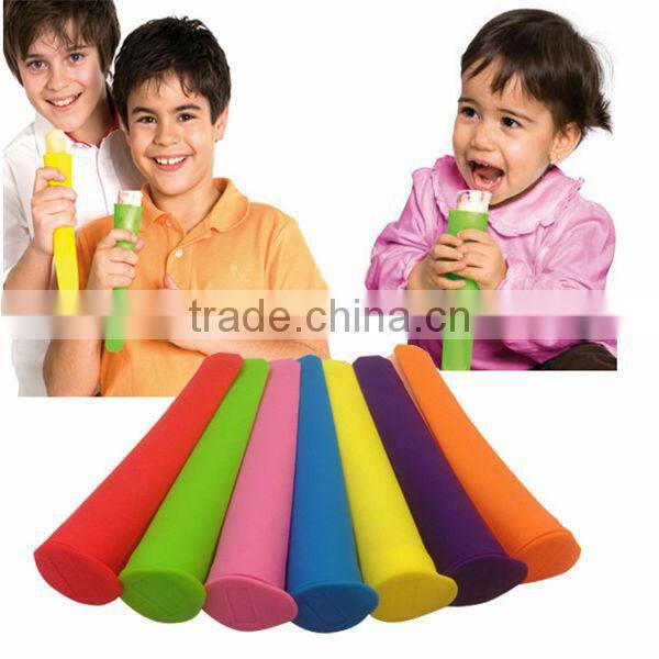 Custom color popular silicone ice pop mold
