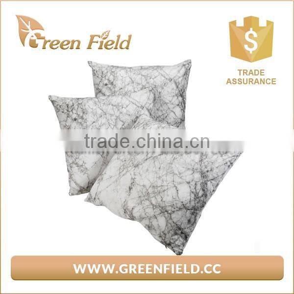 Eco-friendly pillow washable paper marble pillow cover