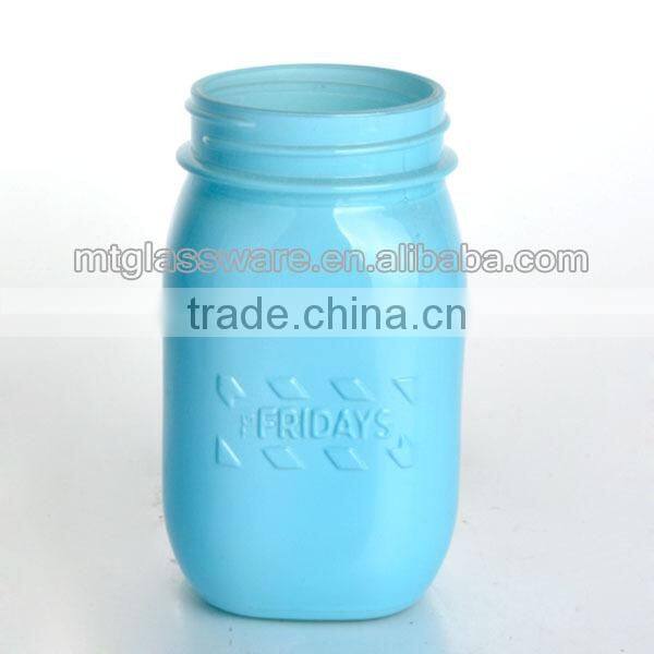 high quality glass mason jar glass vases for home decoration