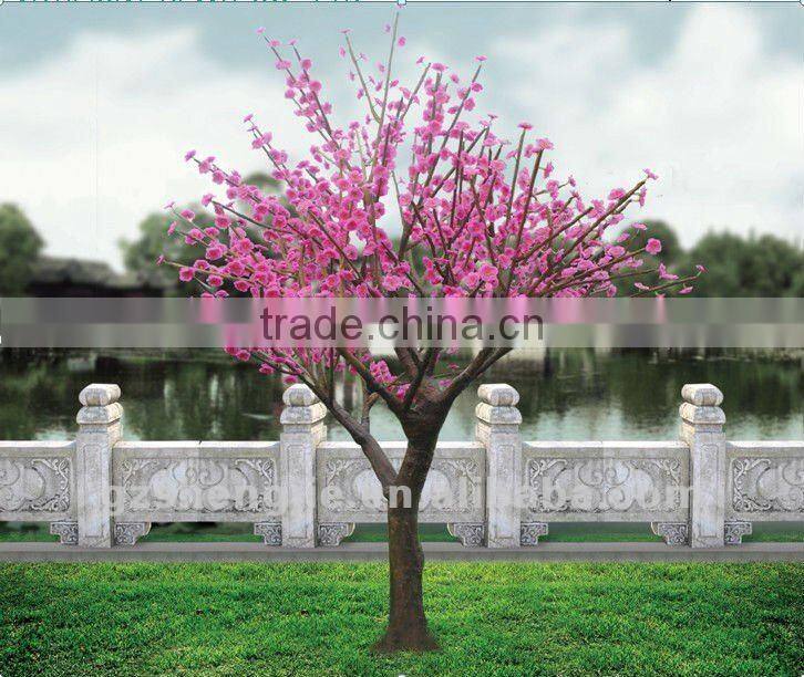 beautiful branches outdoor decorative peach flower led tree light,led cherry flower tree,decorative tree