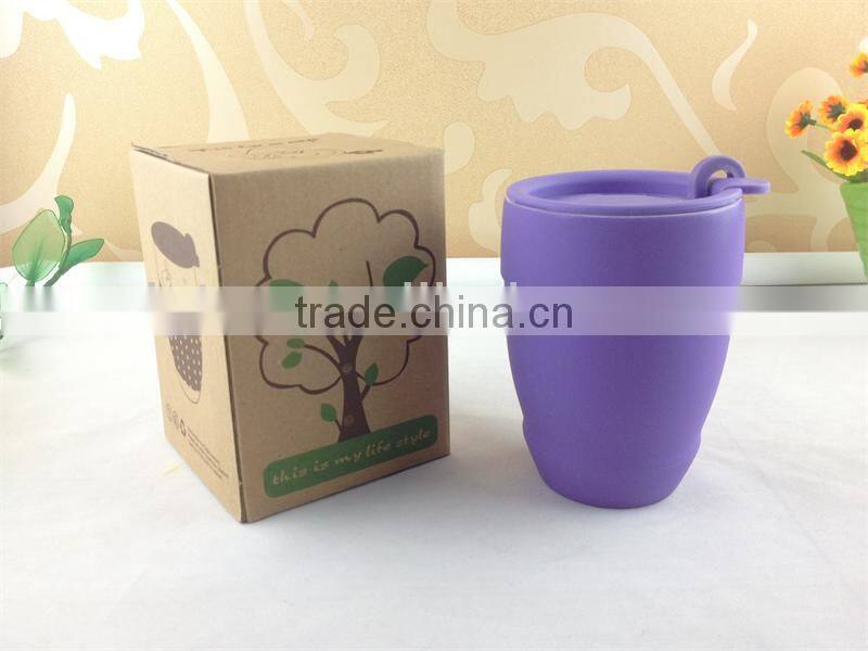 ceramic coffee mug cup with plastic lid