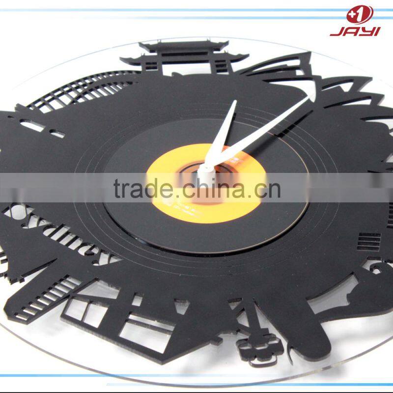 Factory supply clock themes retro wall clock