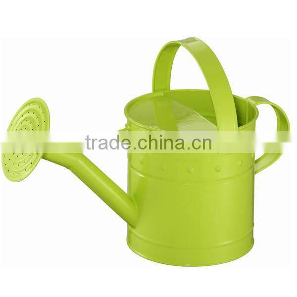 2016 hot selling decorative watering can, teapot watering can, antique rustic metal flower pot