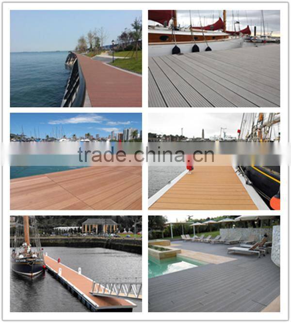 The factory wholesale Recycled wood polymer composite eco-friendly wpc floor