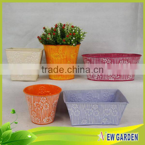 High quality colorful good service luxury flower pot