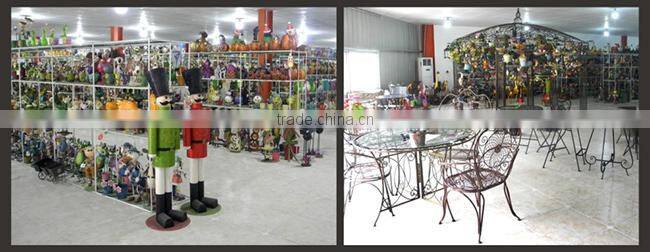 YS15B045 metal flower decoration with theme iron accessories for home and garden