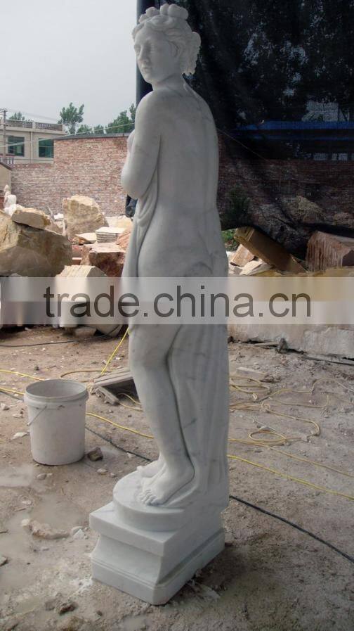 Western style nude life size women marble statues for sale