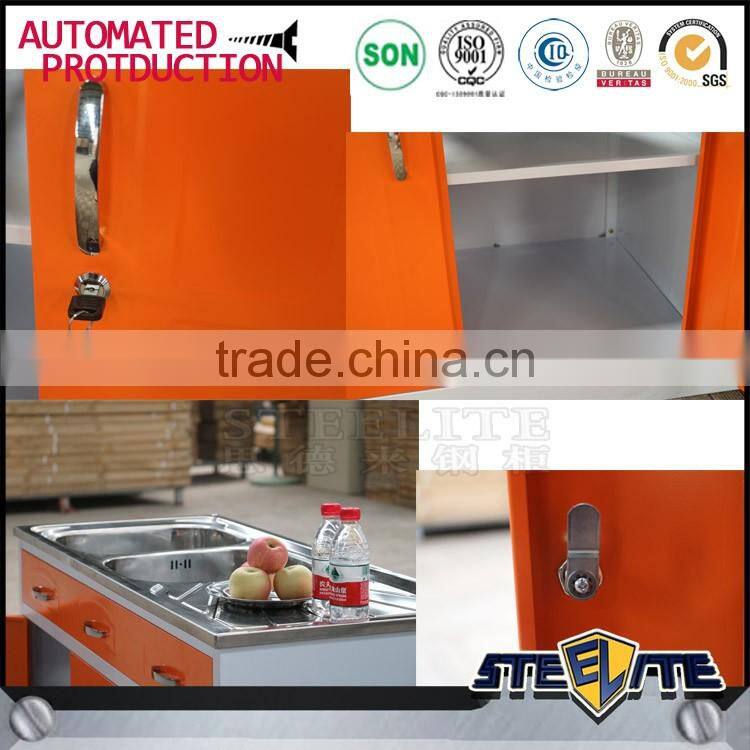 Steel kitchen cupboard modular kitchen designs for small kitchens