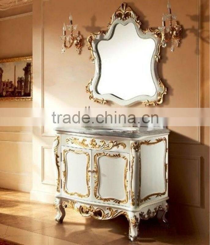 Bisini European Style Bathroom Mirror Cabinet,Bathroom Vanity Cabinet;Bathroom Furniture;Classical Bathroom Cabinet(BF08-4046)
