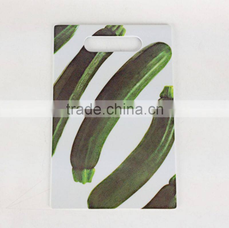 Food grade Meneed CMYK vegetable large plastic cutting board plastic