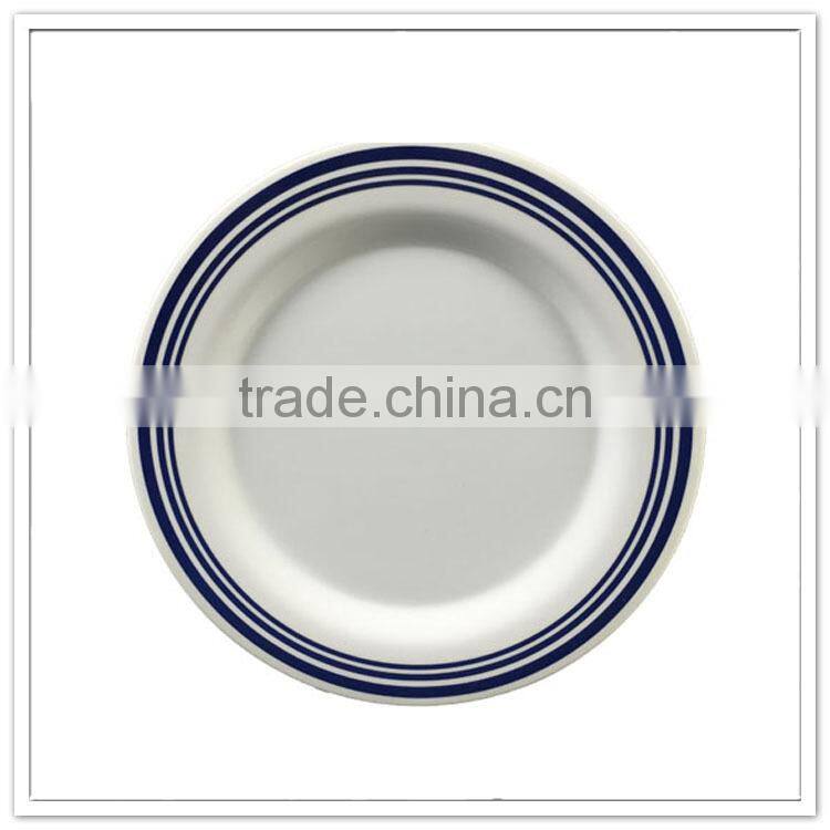 Western simple style exported products plastic melamine make your own dinner plates, wholesale bulk dinner plate