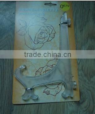 plastic display plate stand display plate holder/plate easel