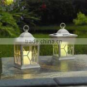 Solar powered resin light