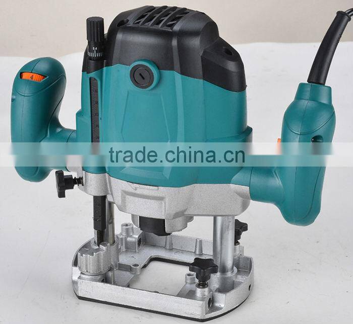 GOLDENTOOL 6mm/8mm 1200w Power Small Plunge Router Milling Machine Portabel Electric Hand Mini Wood Router