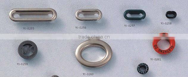 all kinds and different sizes of metal grommet eyelets with high quality